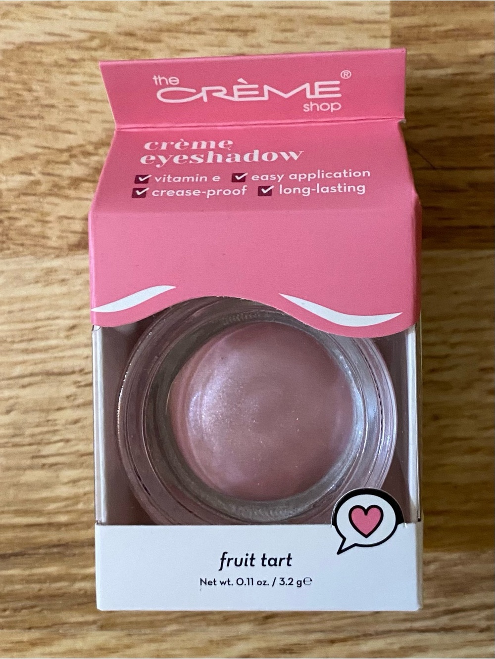 Fruit Tart Crème Eyeshadow - Pink